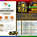 AKSARA4D PRAGMATIC SLOT “Mahjong Wins 3 – Black Scatter” Rp50.000.000,- LUNAS