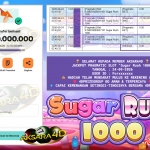 AKSARA4D JACKPOT PRAGMATIC SLOT “Sugar Rush 1000” Rp50.000.000,- LUNAS