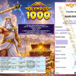 BINTANG4DP JACKPOT PRAGMATIC SLOT “Gates of Olympus 1000” Rp 40.000.000,- LUNAS