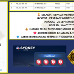 SHIO88 JACKPOT SYDNEY LOTTO “0027”‎‏‏‎ Rp20.000.000,- LUNAS