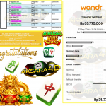 AKSARA4D JACKPOT PRAGMATIC SLOT ”Mahjong Wins Triple Pot” Rp35.775.000,- LUNAS