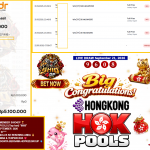 SHIO4DP JACKPOT HONGKONG POOLS (Tiap hari) “9608”‎‏‏‎‎ Rp5.100.000,- LUNAS