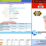 SHIO4DP JACKPOT SINGAPORE 4D (SELASA & JUMAT OFF) “8592”‎‏‏‎ Rp12.000.000,- LUNAS