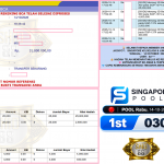 SHIO88 JACKPOT SINGAPORE 4D (SELASA & JUMAT OFF) “0300”‎‏‏‎ Rp31.000.000,- LUNAS