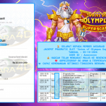 AKSARA4D PRAGMATIC SLOT “Gates of Olympus” Rp22.000.000,- LUNAS