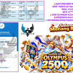 INDO4DPOOLS JACKPOT PRAGMATIC SLOT “Gates of Olympus 2500” Rp 32.000.000,- LUNAS