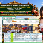 INDO4DPOOLS JACKPOT PASARAN MARYLAND MIDDAY “1056” Rp 25.000.000,- LUNAS
