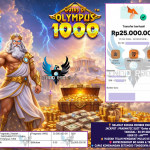 INDO4DPOOLS JACKPOT PRAGMATIC SLOT “Gates of Olympus 1000” Rp 25.000.000,- LUNAS