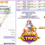 BINTANG4DP JACKPOT PRAGMATIC SLOT “Gates of Olympus” Rp 50.000.000,- LUNAS