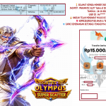 INDO4DPOOLS JACKPOT PRAGMATIC SLOT “Gates of Olympus Super Scatter” Rp 15.000.000,- LUNAS
