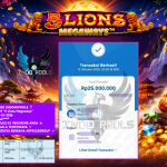 INDO4DPOOLS JACKPOT PRAGMATIC SLOT “5 Lions Megaways” Rp 25.000.000,- LUNAS