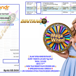 BINTANG4DP JACKPOT PRAGMATIC LIVE GAME “Mega Wheel” ‎‏‏‎Rp 16.133.000,- LUNAS