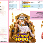 INDOVEGAS4D JACKPOT PRAGMATIC “Gates of Olympus 1000″‎‏‏‎‎ Rp13.000.000,- LUNAS