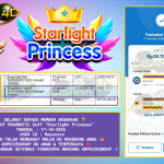 AKSARA4D PRAGMATIC SLOT “Starlight Princess” Rp25.100.000,- LUNAS