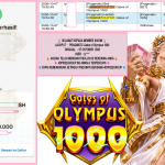 SHIO88 JACKPOT PRAGMATIC “Gates of Olympus 1000″‎‏‏‎‎ Rp21.000.000,- LUNAS