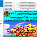 4DSUPER JACKPOT SPADEGAMING GAME “Farmland Frenzy Maxways” Rp13.000.000,- LUNAS