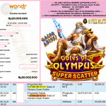4DPRIZEWLATOTO JACKPOT PRAGMATIC “Gates of Olympus Super Scatter”‎‏‏‎‎ Rp20.000.000,- LUNAS