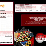 INDO-POOLS JACKPOT TOTO MACAU 1 ( “2014”‎‏‏‎‎ Rp20.000.000,- LUNAS