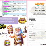 AKSARA4D JACKPOT PRAGMATIC SLOT ”Gates of Olympus 1000” Rp12.700.000,- LUNAS