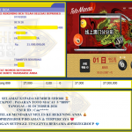 SHIO88 JACKPOT PASARAN TOTO MACAU 5 “8899” Rp 21.000.000,- LUNAS