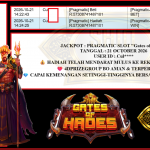 SHIO88 JACKPOT PRAGMATIC SLOT ”Gates of Hades” Rp 16.000.000,- LUNAS