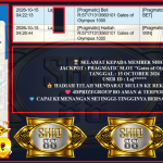 SHIO88 JACKPOT PRAGMATIC “Gates of Olympus 1000″‎‏‏‎‎ Rp 50.000.000,- LUNAS