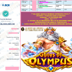 4DPRIZEWLATOTO JACKPOT PRAGMATIC “Gates of Olympus ” Rp.26.000.000,-LUNAS