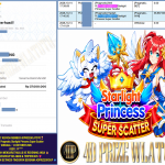 4DPRIZEWLATOTO JACKPOT PRAGMATIC “Starlight Princess Super Scatter ” Rp.37.000.000,-LUNAS