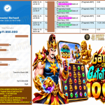 4DPRIZEWLATOTO JACKPOT PRAGMATIC “Gates of Gatot Kaca 1000 ” Rp.11.550.000,-LUNAS