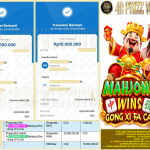 4DPRIZEWLATOTO JACKPOT PRAGMATIC “Mahjong Wins – Gong Xi Fa Cai” Rp.25.000.000,-LUNAS