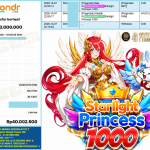 4DPRIZEWLATOTO JACKPOT PRAGMATIC “Starlight Princess 1000” Rp.40.000.000,-LUNAS