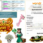 AKSARA4D JACKPOT PRAGMATIC SLOT ”Mahjong Wins 2” Rp20.000.000,- LUNAS